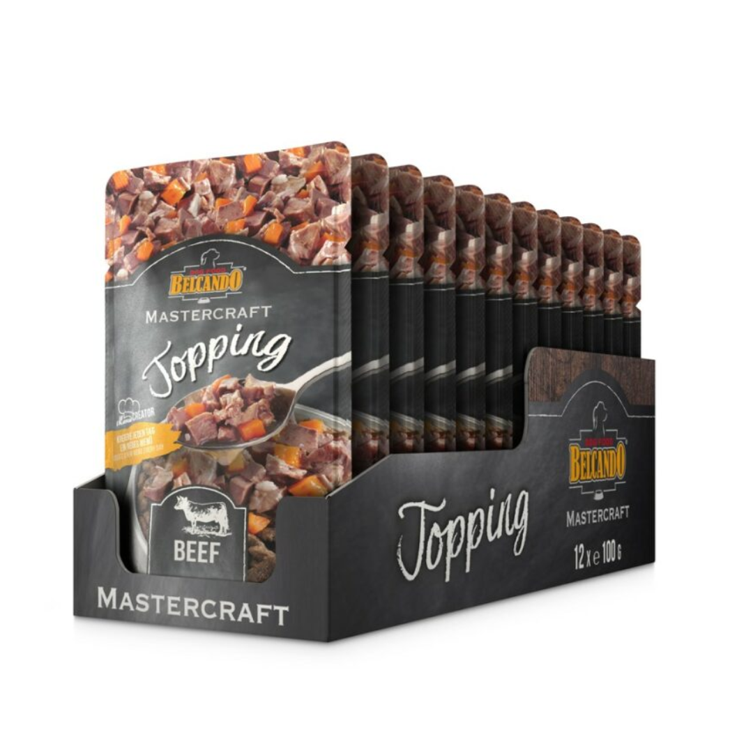 Belcando Perro Sachet MasterCraft Topping Ternera X12 Unidades