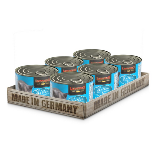 Leonardo - Lata Gato Quality Selection Kitten (6 unidades)