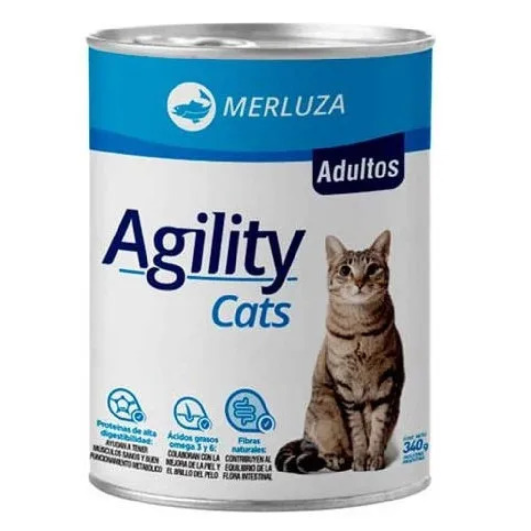 Lata Agility Gato Adulto Merluza