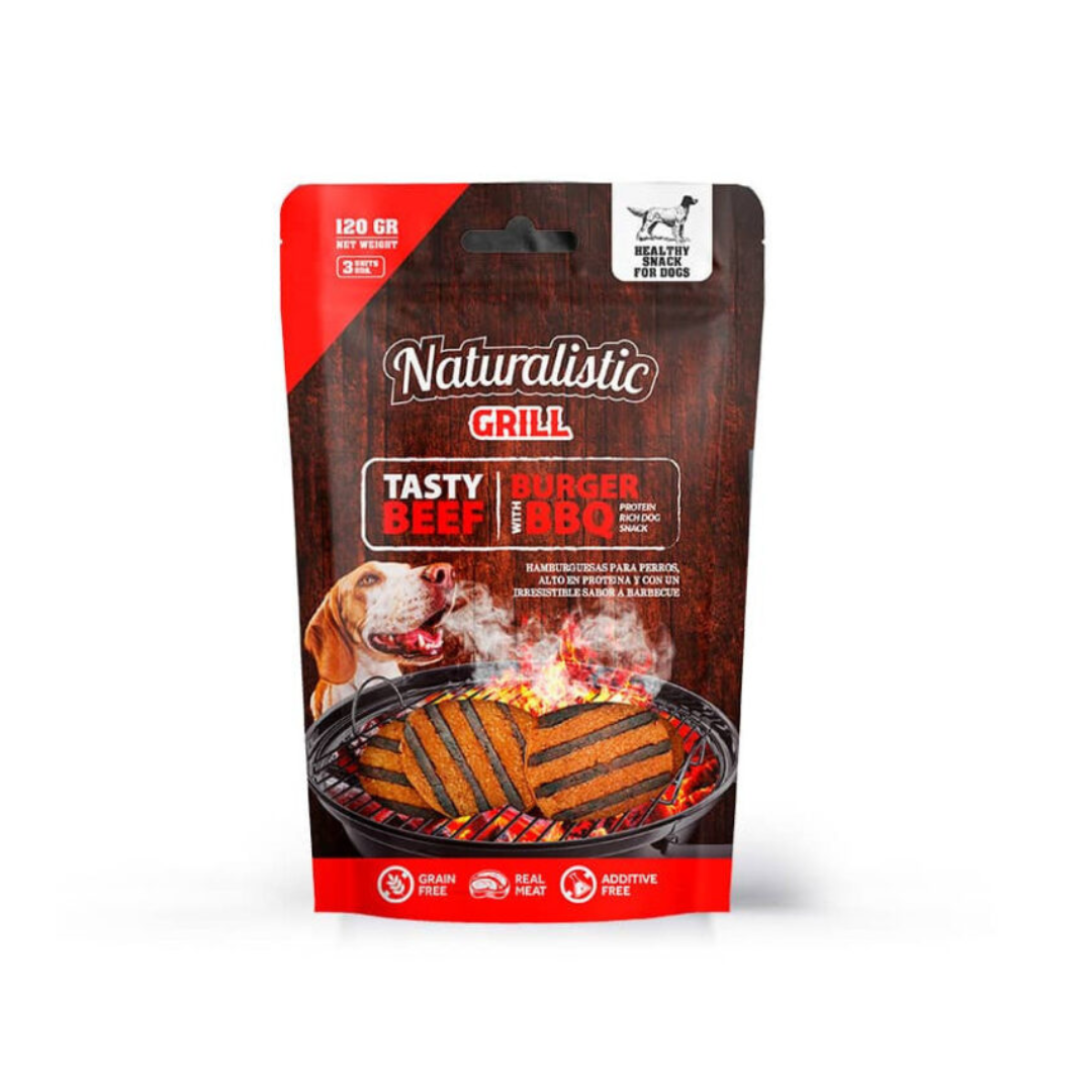 Naturalistic Snack Tasty Beef Burger BBQ